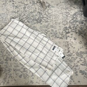 Soft blue and cream Ralph Lauren scarf